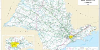 Сан-Паулу карті регіону