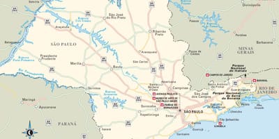 Сан-Паулу карті